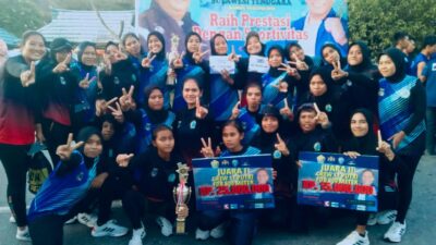 Tim Dayung Putri Mubar Raih Juara Umum di Festival Dragon Boat Nasional
