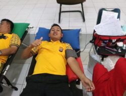 Polresta Kendari Sumbang 104 Kantong Darah ke PMI