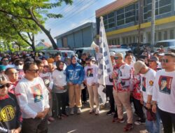 DPD Gerindra Sultra Gelar Jalan Santai Diikuti Ribuan Kader dan UMKM
