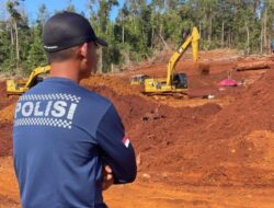Patroli Tipidter Polda Sultra Temukan Aktivitas Diduga Ilegal Mining di Konut