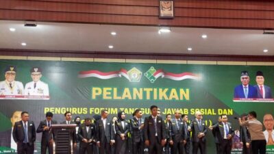 Forum CSR Sulawesi Tenggara Resmi Dilantik, Samsul Barani Ketua