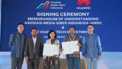 AMSI-Huawei Kerjasama Tingkatkan Kecakapan Digital Media Siber