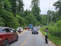 Tiga Mobil Terlibat Kecelakaan Beruntun di Hutan Warangga Muna