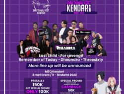 Emotional Fest 2023, Kendari Bakal Dihibur 5 Artis Nasional Selama 2 Hari