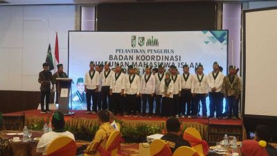 PB HMI Lantik Pengurus Badko HMI Sultra Periode 2021-2023, Umar Ketua