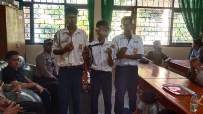 Tiga Siswa SMP 8 Kendari Kedapatan Bawa Busur ke Sekolah
