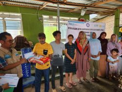 YBM PLN UP3 Baubau Salurkan Bantuan kepada 9 KK Korban Kebakaran Rumah