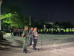 Tim Gabungan TNI, Polri dan Pemkot Kendari Gelar Patroli Skala Besar