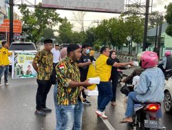 AMPG Buka Bersama Anak Yatim dan Bagikan Takjil ke Pengguna Jalan