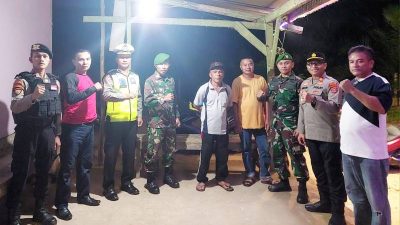 TNI-Polri di Konut Kompak Operasi Gabungan Jaga Kamtibmas