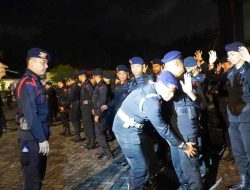Ratusan Personel Brimob Polda Sultra Dikerahkan Amankan Demo di PT Antam Konut