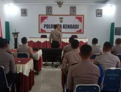 42 Serdik SIP Angkatan 52 Gelar Latnis dan Latja di Polresta Kendari