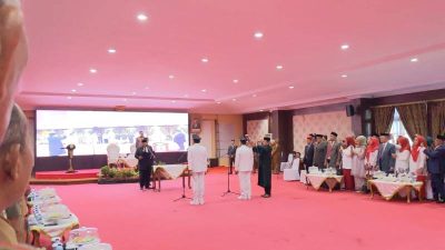 Gubernur Sultra Lantik Pj Bupati Buton dan Kolaka Utara