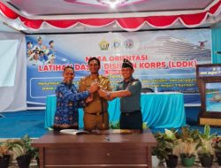 Gandeng TNI AL, SMKN 7 Kendari Gelar Latihan Dasar Disiplin Korps