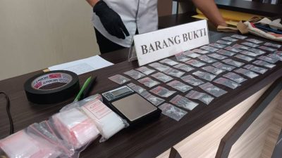 Puluhan Orang Ditangkap Polisi Gegara Narkoba di Kendari