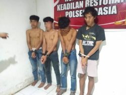 Polisi Tangkap 4 Remaja Pembobol Kios Sembako di Kendari