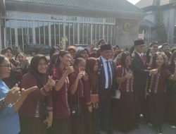 Aubade SMAN 4 Kendari Tampil di Upacara Hari Sumpah Pemuda Pemprov Sultra