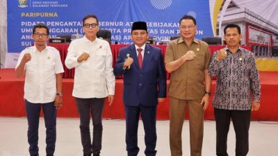 Pj Gubernur Sultra Usulkan Raperda Data Desa-Kelurahan Presisi ke DPRD 