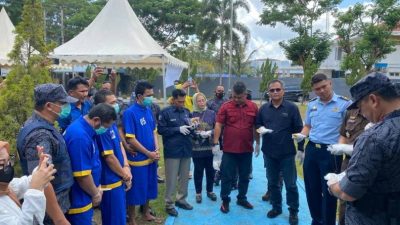 BNNP Sultra Gagalkan Peredaran 1,7 Kg Sabu Asal Aceh, 3 Orang Ditangkap