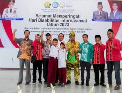 Pj Gubernur Peringati HDI 2023 Bersama Para Penyandang Disabilitas di Sultra