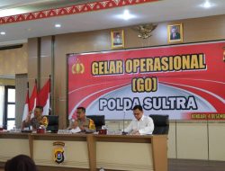 Polda Sultra dan Jajaran Ciptakan Sitkamtibmas Kondusif Jelang Pemilu