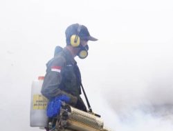 FPRB Terus Lakukan Fogging di Sudut-sudut Kota Kendari