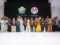 Pj Gubernur Bawa Tenun Sultra Tampil di Indonesia Fashion Week 2024