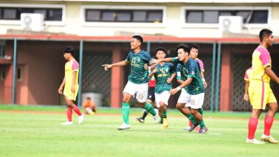 Tim Sepak Bola Sulawesi Tenggara Dihajar Jatim 6 Gol Tanpa Balas