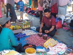 Satgas Pangan Polres Konut Monitoring Stabilitas Harga Sembako di Pasar