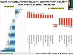 Indeks Perkembangan Harga di Sultra Terandah Ketujuh se-Indonesia