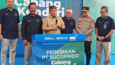 Pj Gubernur Sultra Resmikan PT Sucofindo Cabang Kendari