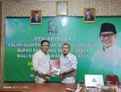 ASR Balon Gubernur Sultra Pertama Kembalikan Berkas di DPW PKB