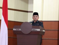 Pj Gubernur Sultra Sampaikan LKPJ 2023 di Paripuran DPRD, Ini Isinya