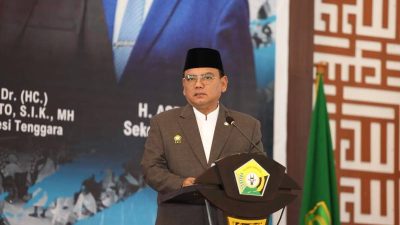 Pj Gubernur Titip Doa ke Calon Jamaah Haji Agar Sultra Dilindungi dari Bencana