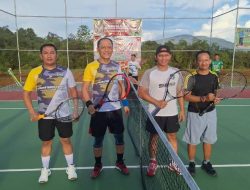 Sambut HUT Bhayangkara 2024, Kapolres Konut Gelar Turnamen Tennis