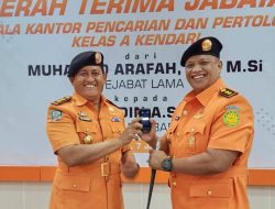 Kepala Basarnas Kendari Resmi Berganti, Ini Pejabat yang Baru