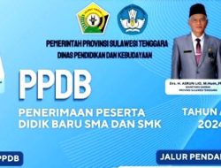 Ini Jadwal dan Cara Daftar Penerimaan Siswa Baru SMK-SMA di Sultra 2024