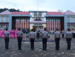 27 Personel Polres Konawe Utara Naik Pangkat