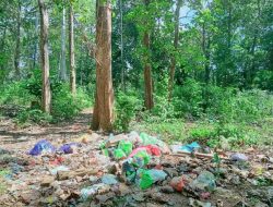 Sampah Plastik Ancam Keindahan Wisata Permandian Matakidi Mubar