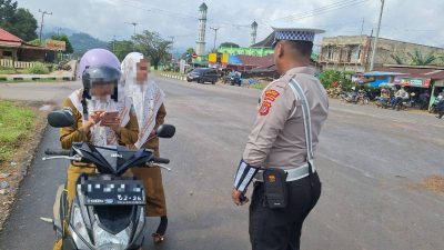 Bandel, Belasan Pengendara Terjaring Operasi Patuh Polres Konut