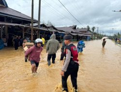 Kali Anggomate Meluap, Puluhan Rumah di Konut Terendam Banjir