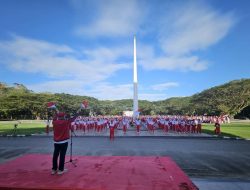 Sambut HUT RI, Pemprov Sultra Bagikan Puluhan Ribu Bendera ke Masyarakat