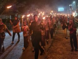 Malam Taptu di Tiworo Tengah Muna Barat Menggugah Jiwa Patriotisme