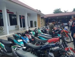 Korban Curanmor Silakan Merapat, Ada 37 Motor Curian Disita Polresta Kendari