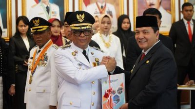 Mantan Pj Bupati Muna Barat Dr Bahri Dilantik Jadi Pj Bupati Sorolangun