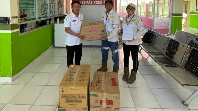 PT GKP Serahkan Bantuan Program Pemberian Makanan Tambahan