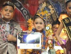 Aurel, Bintang Cilik Asal Kendari Peraih Juara 1 Wajah Pesona Indonesia 2024