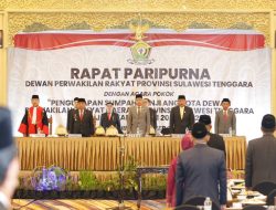 Ini Sederet Harapan Pj Gubernur kepada Anggota DPRD Sultra yang Baru