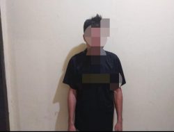 Pria Mabuk Bawa Parang Depan Kampus UHO Kendari Dicokok Polisi