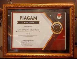 KPU Mubar Peringkat Pertama Nasional Pengelolaan Dana Kampanye Pilkada 2024